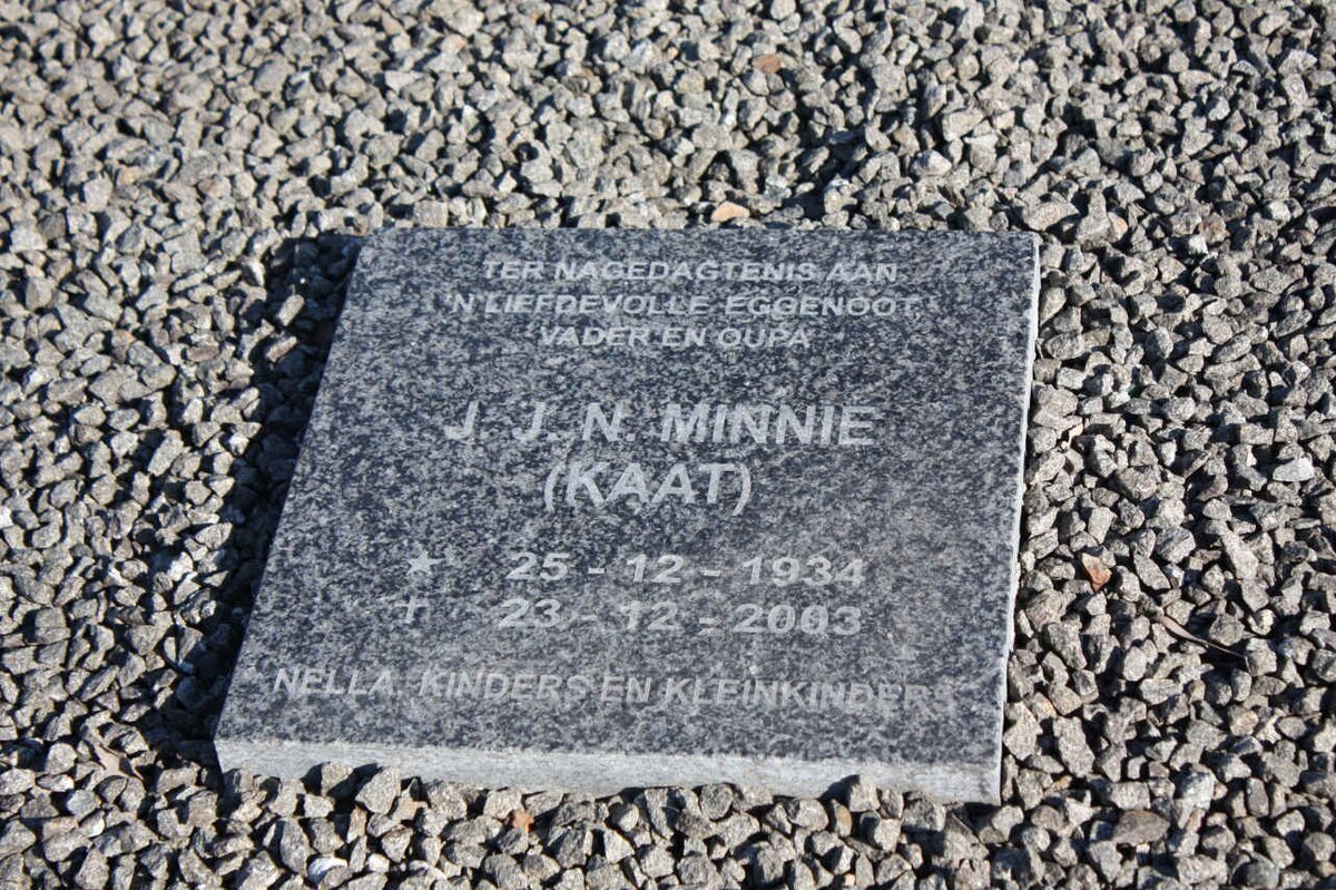 MINNIE J.J.N. 1934-2003