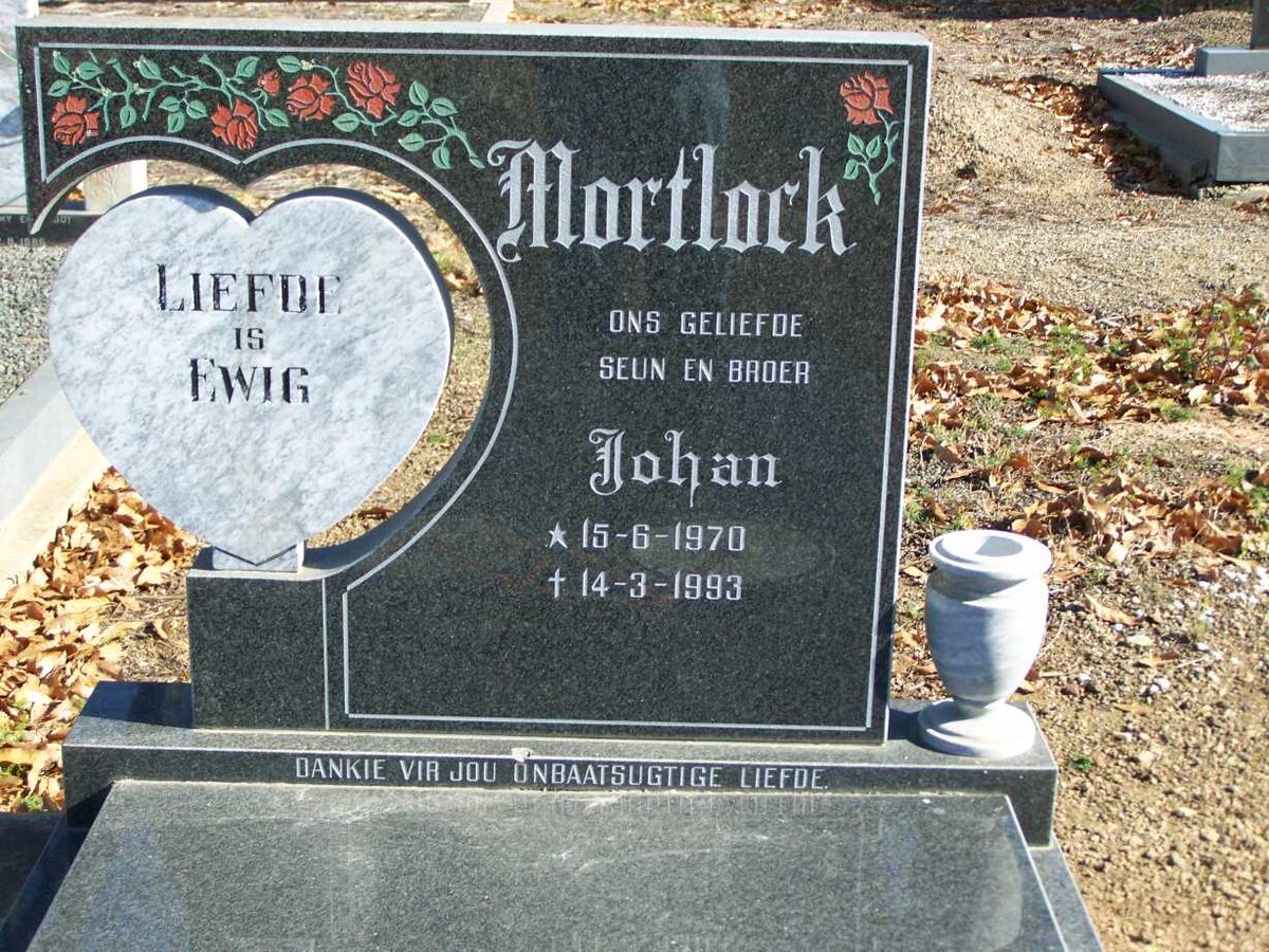 MORTLOCK Johan 1970-1993
