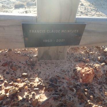 MEINTJIES Francis Claude 1965-2021