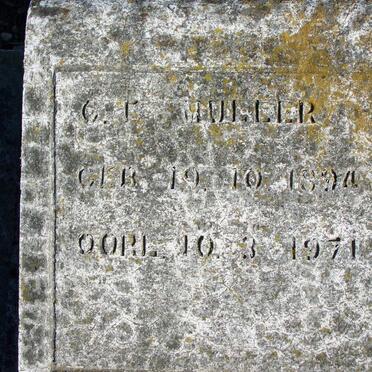 MULLER C.T. 1894-1971