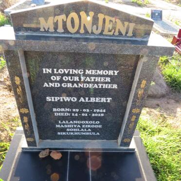 MTONJENI Sipiwo Albert 1944-2018
