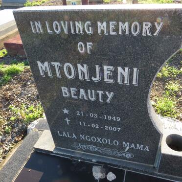 MTONJENI Beauty 1949-2007