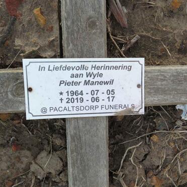 MANEWIL Pieter 1964-2019