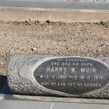 MUIR Harry W. 1907-1975