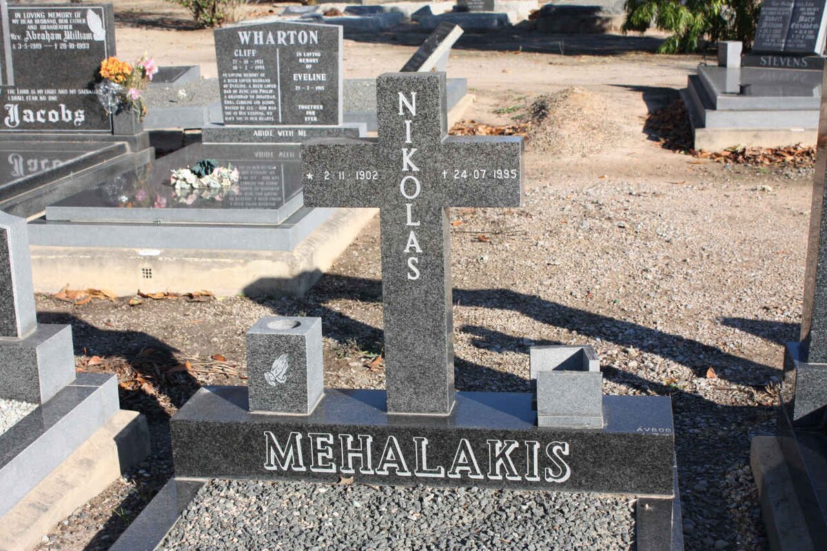 MEHALAKIS Nikolas 1902-1995