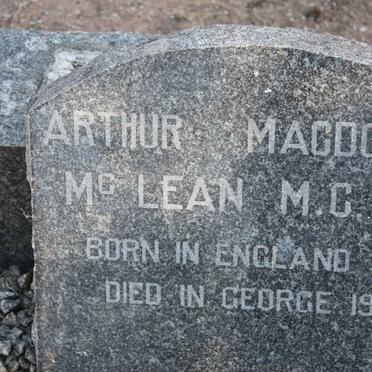 McLEAN Arthur Macdonald 1880-1957