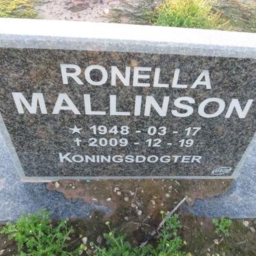 MALLINSON Ronella 1948-2009