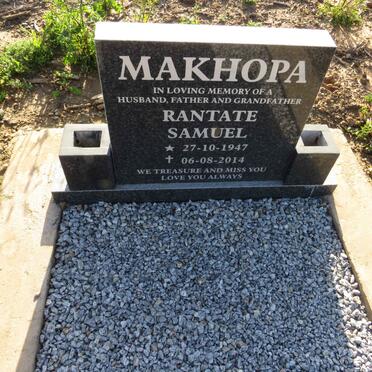 MAKHOPA Rantate Samuel 1947-2014