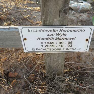 MARNEWEL Hendrik 1949-2019