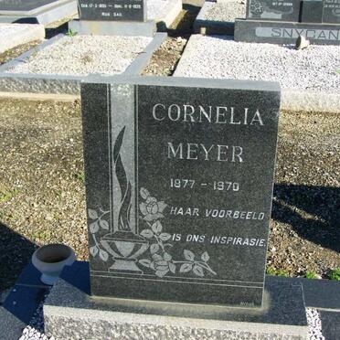 MEYER Cornelia 1877-1970