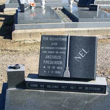 NEL Jacobus Frederick 1913-1981