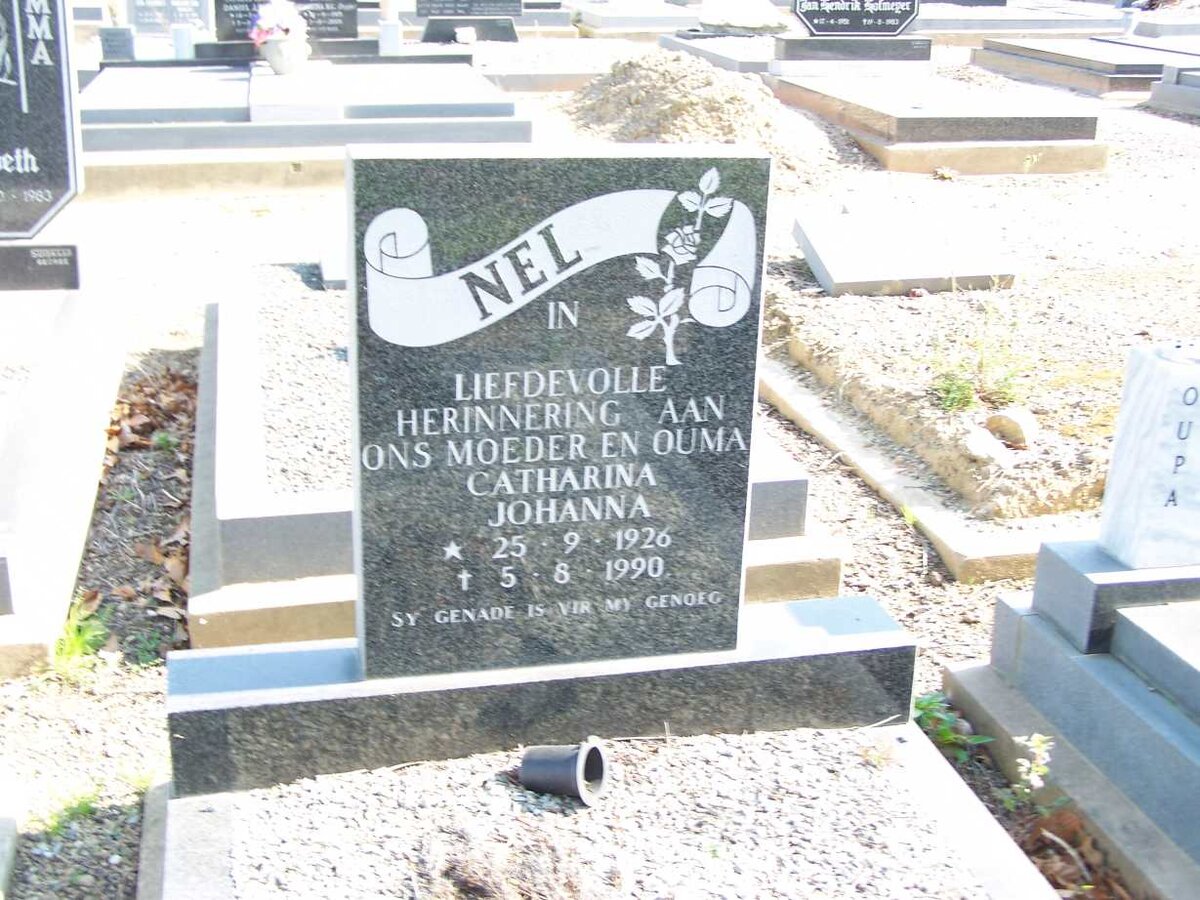 NEL Catharina Johanna 1926-1990