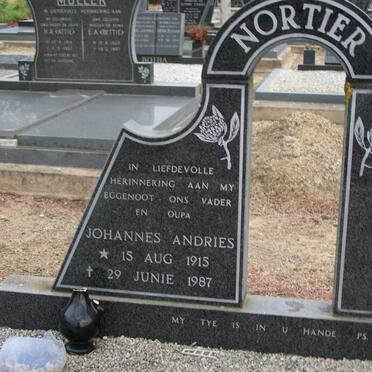 NORTIER Johannes Andries 1915-1987