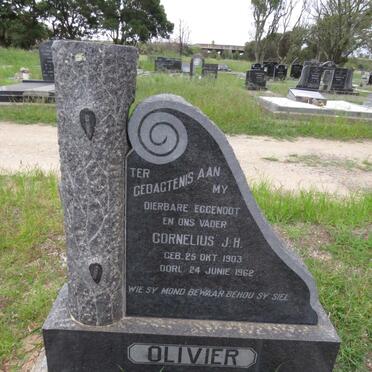 OLIVIER Cornelius J.H. 1903-1962