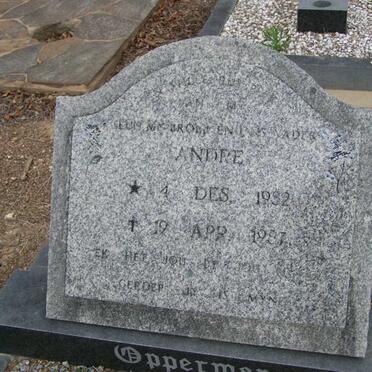 OPPERMAN Andre 1952-1987 :: OPPERMAN Jaco 1981-2007