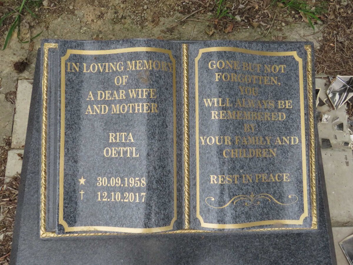 OETTL Rita 1958-2017