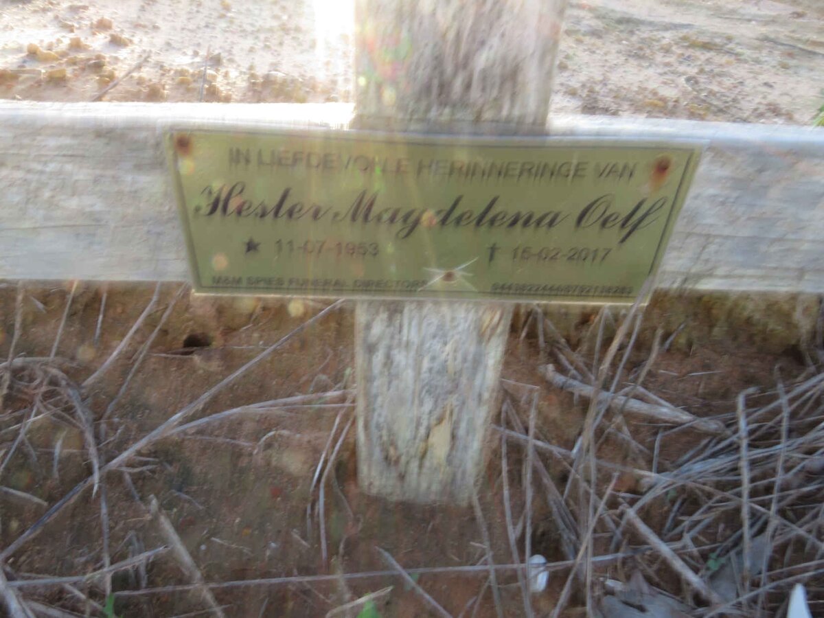 OELF Hester Magdelena 1953-2017
