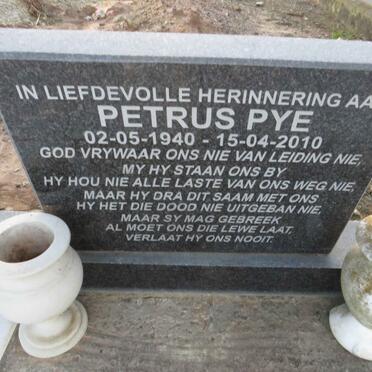 PYE Petrus 1940-2010