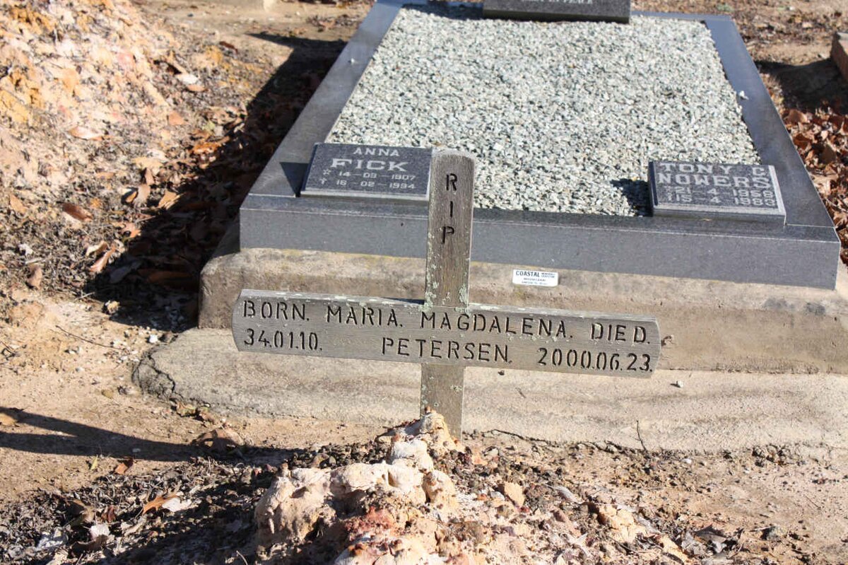 PETERSEN Maria Magdalena 1934-2000