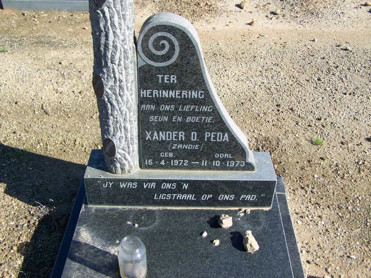 PEDA Xander D. 1972-1973