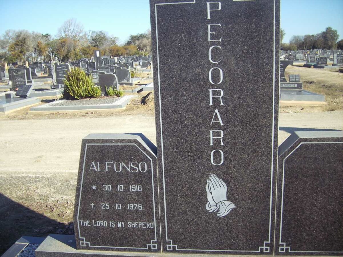 PECORARO Alfonso 1916-1976