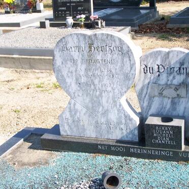 PISANIE Barry Hertzog, du 1927-1984 