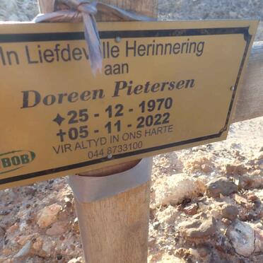 PIETERSEN Doreen 1970-2022