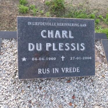 PLESSIS Charl, du 1960-2006
