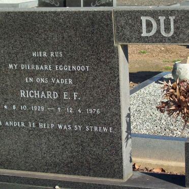 PREEZ Richard E.F., du 1929-1976