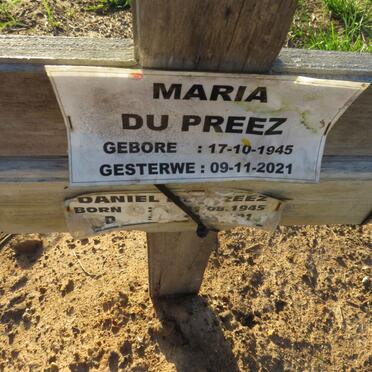 PREEZ Daniel, du 1945-2018 & Maria 1945-2021