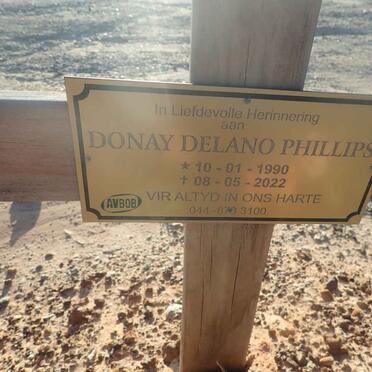 PHILLIPS Donay Delano 1990-2022