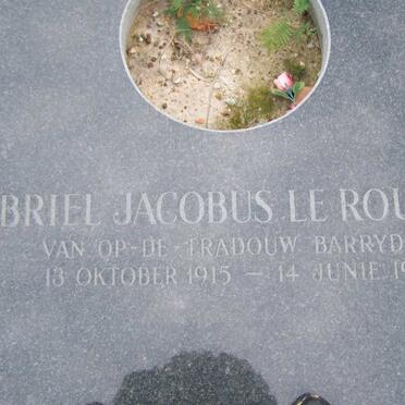 ROUX Gabriel Jacobus, le 1915-1986