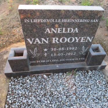 ROOYEN Anelda, van 1982-2012