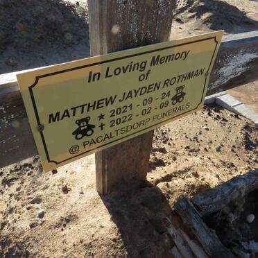 ROTHMAN Matthew Jayden 2021-2022