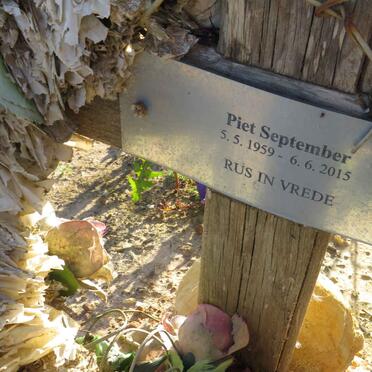 SEPTEMBER Piet 1959-2015