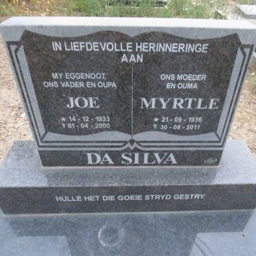 SILVA Joe, da 1933-2000 &amp; Myrtle 1936-2011