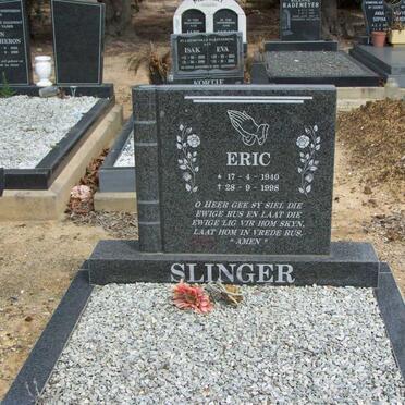 SLINGER Eric 1940-1998