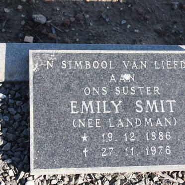 SMIT Emily nee LANDMAN 1886-1976