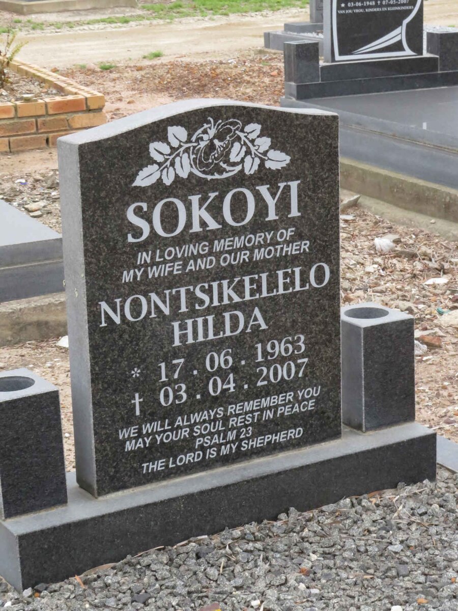 SOKOYI Nontsikelelo Hilda 1963-2007