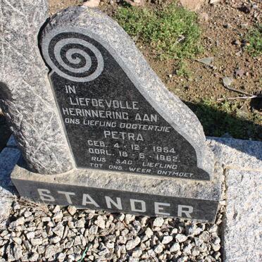 STANDER Petra 1954-1962