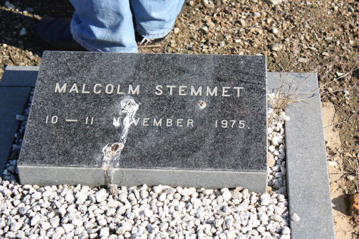 STEMMET Malcolm 1975-1975