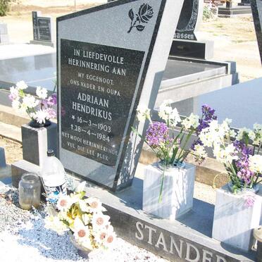 STANDER Andriaan Hendrikus 1903-1984