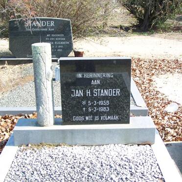 STANDER Jan H. 1958-1983