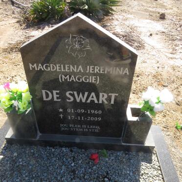SWART Magdelena Jeremina, de 1960-2009