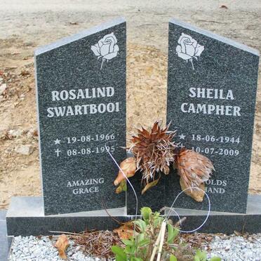 SWARTBOOI Rosalind 1966-1995 :: CAMPHER Sheila 1944-2000