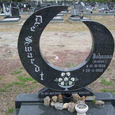 SWARDT Johanna, de 1934-1993