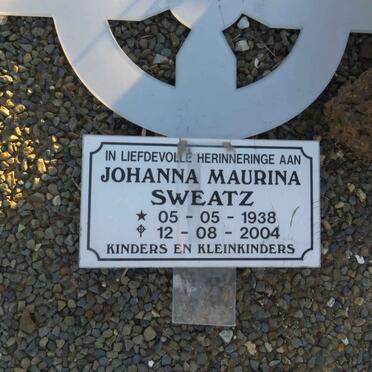 SWEATZ Johanna Maurina 1938-2004
