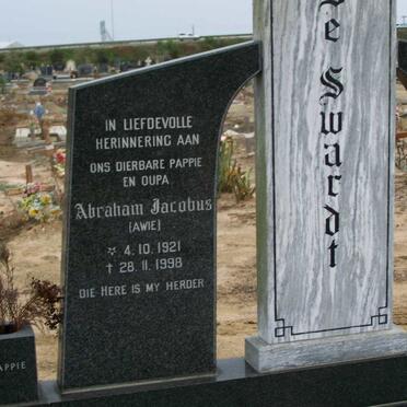 SWARDT Abraham Jacobus, de 1921-1998