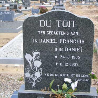 TOIT Daniel Francois, du 1905-1997