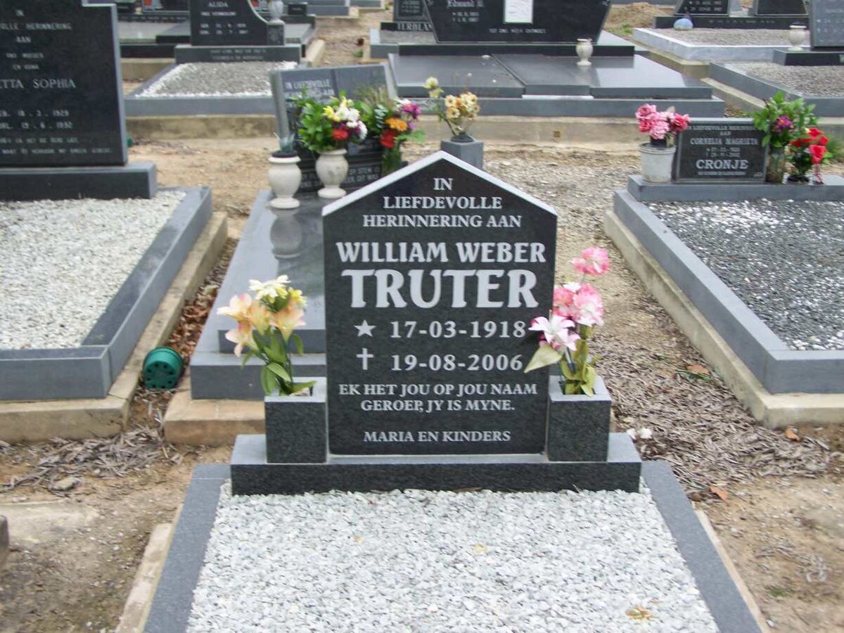 TRUTER William Weber 1918-2006